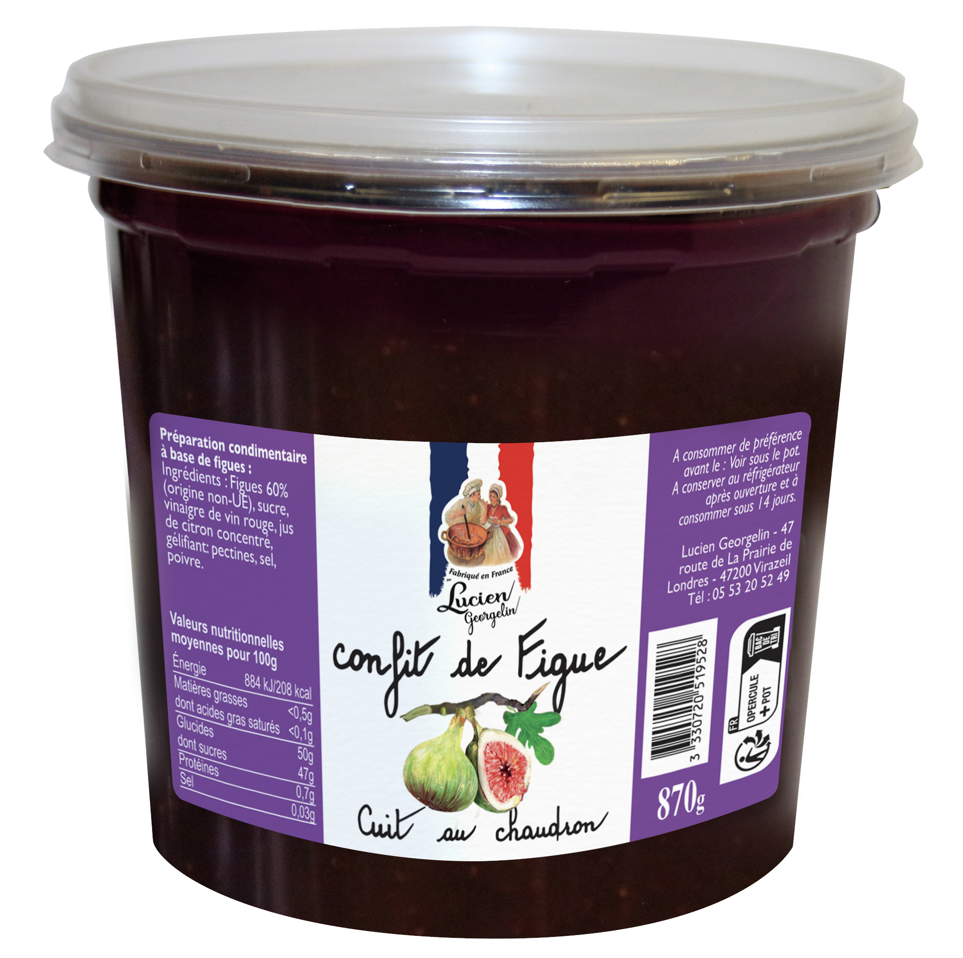 Confit de figue 870g