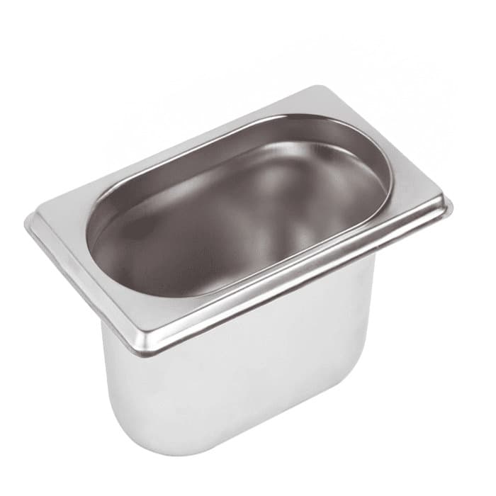 Bac gn inox 1/9 h 10cm 176x108x100mm, 48pcs