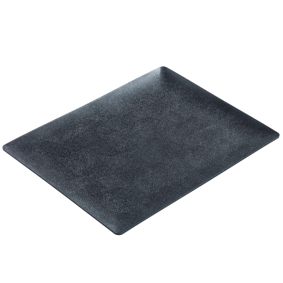 Plateau fluid' pp noir téxturé 390x290 mm - par 50 pièces