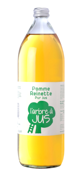 Pur jus de pomme reinette 100cl vendu par 6