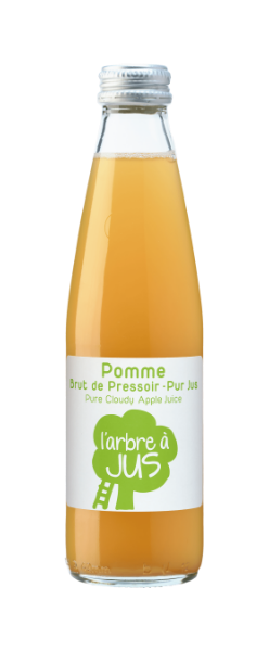 Pur jus de pomme brut 25cl vendu par 20
