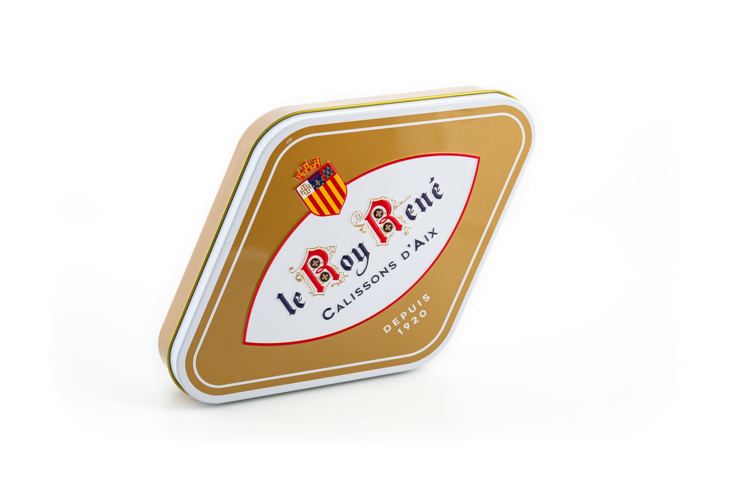 Boîte losange de 36 calissons d’aix 475gr roy rené