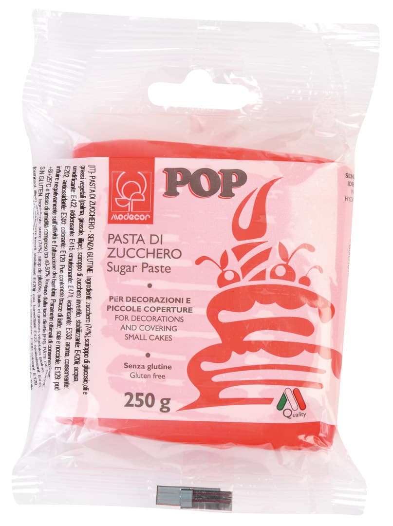Pate a sucre rouge - 24 packs x 250 g