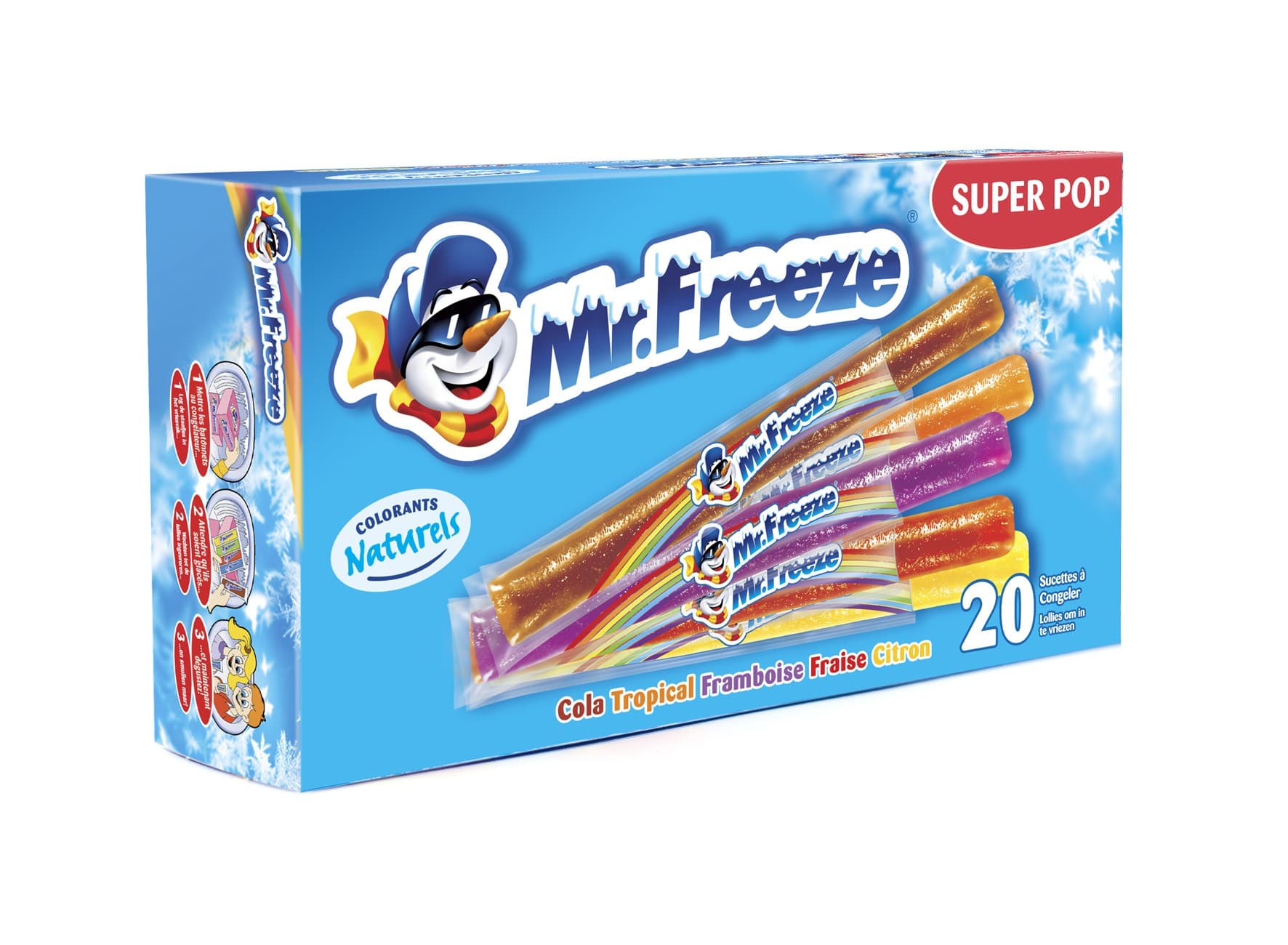 Boîte de 20 mr freeze pop 20ml