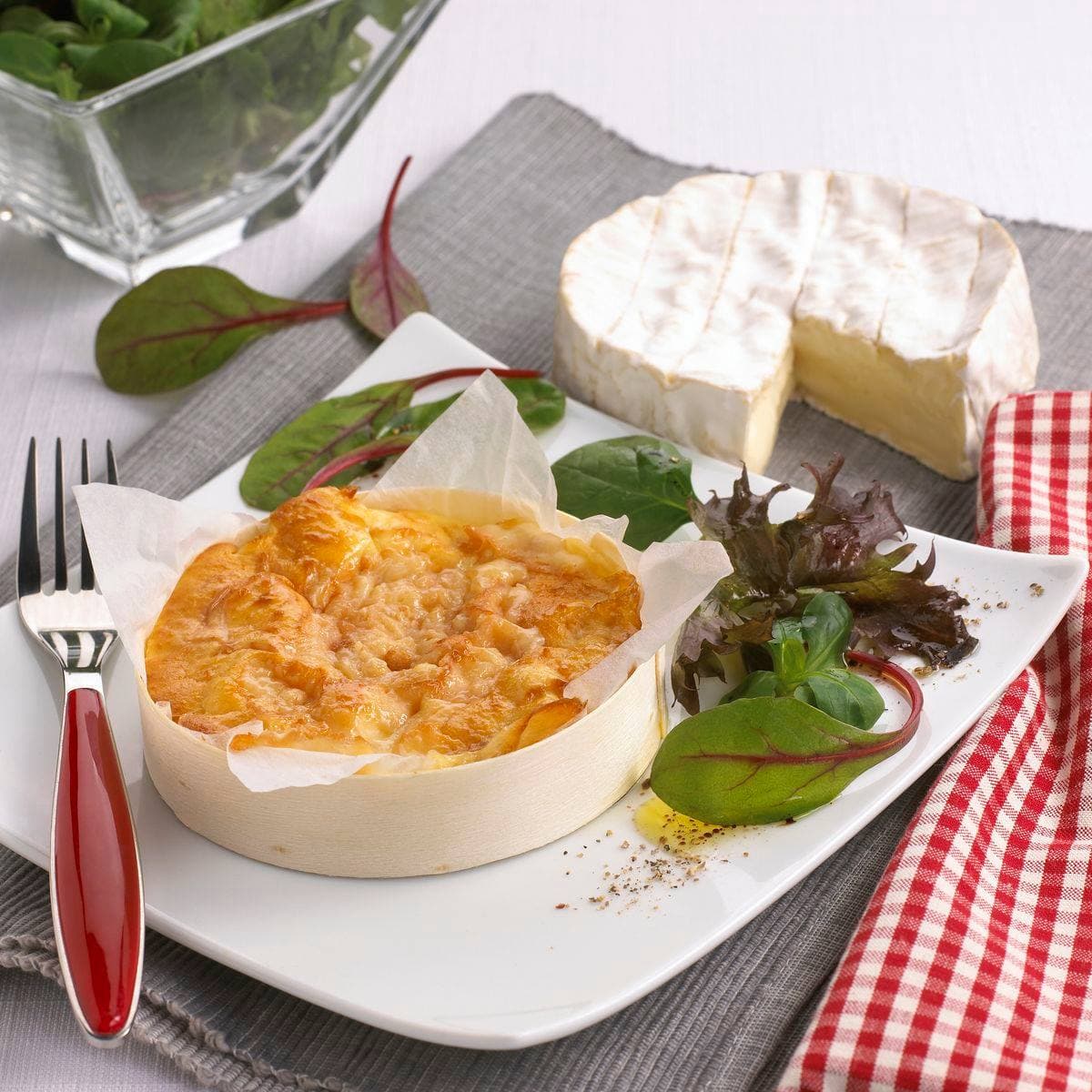 Moelleux au camembert et à l'emmental, 6 pièces de 150g