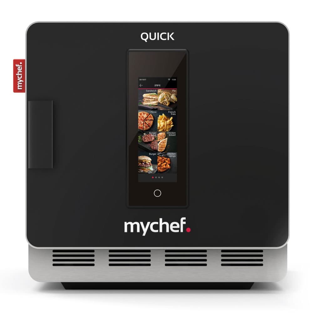 Four à cuisson accélérée tactile quick 1t - mychef - noir
