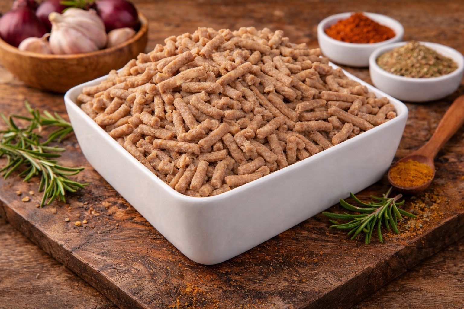 Viande egrénée au bœuf protéine halal, bœuf 70% surgelée - 1kg