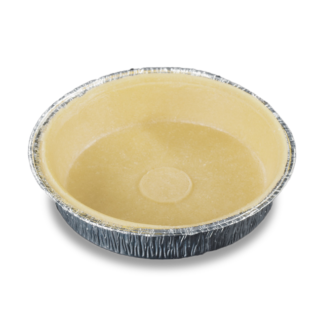 Fond de tartelette sucrée beurre crue bord droit d8 cm