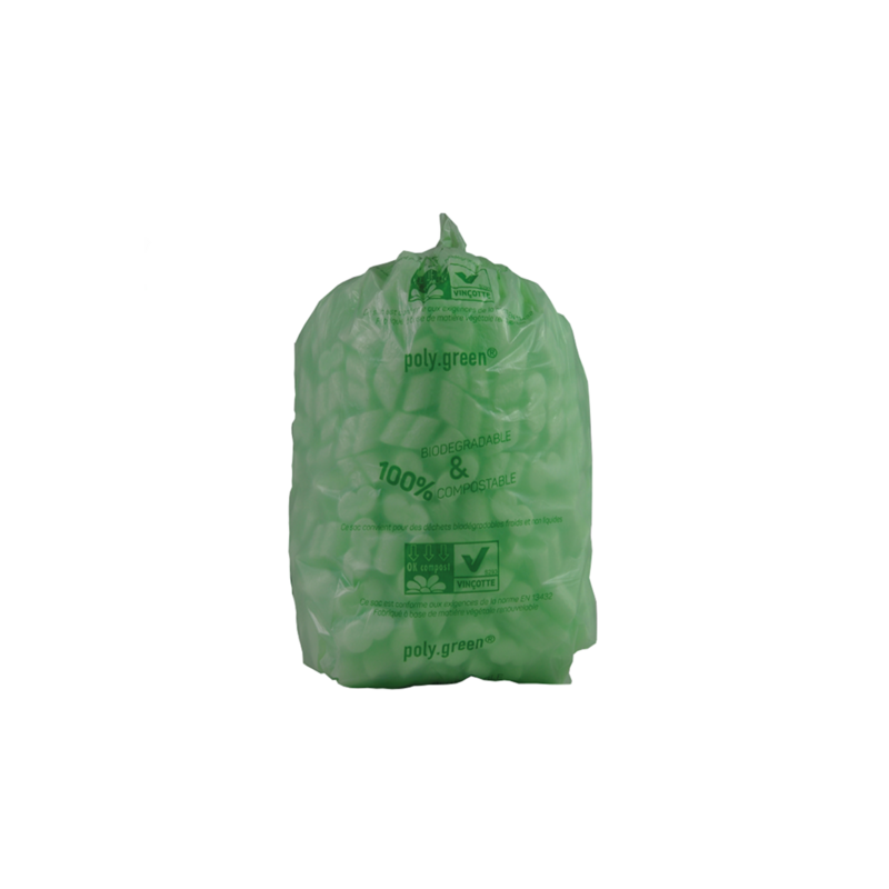 Sac poubelle blanc 420x185x800mm 80000ml, 200pcs
