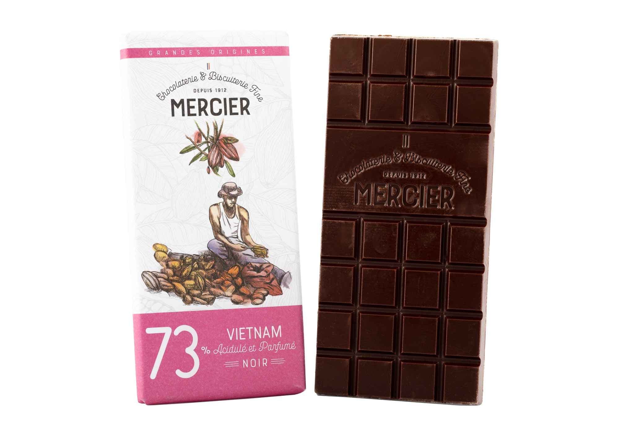 Tablette au chocolat Noir - Vietnam 73%