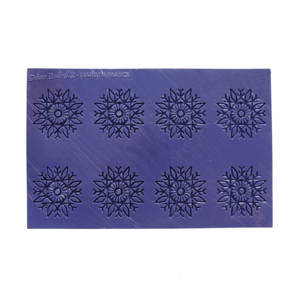 Tapis en silicone deco tuile 8 flocons