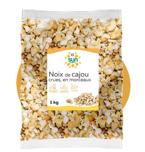 Noix de cajou en morceaux large pieces - lot de 10