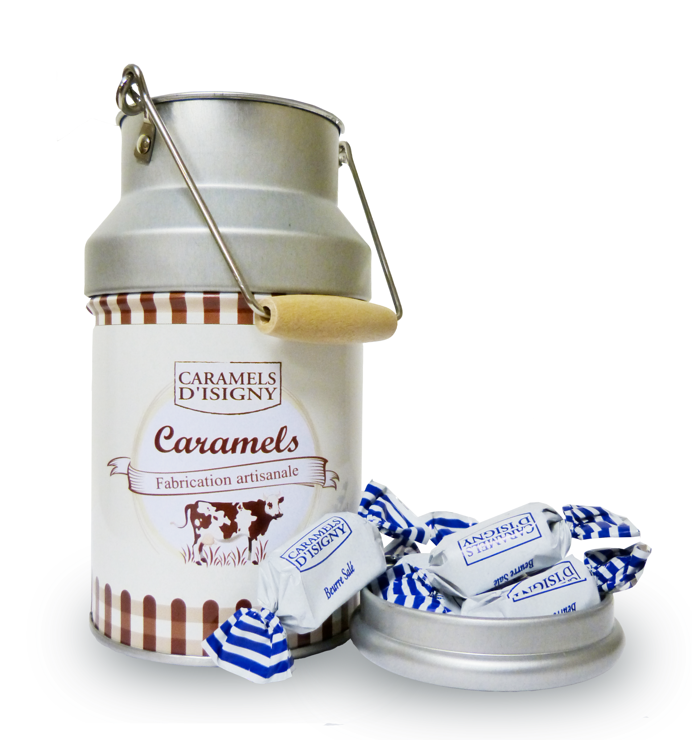 Pot à lait caramels beurre salé 180g caramels d'isigny