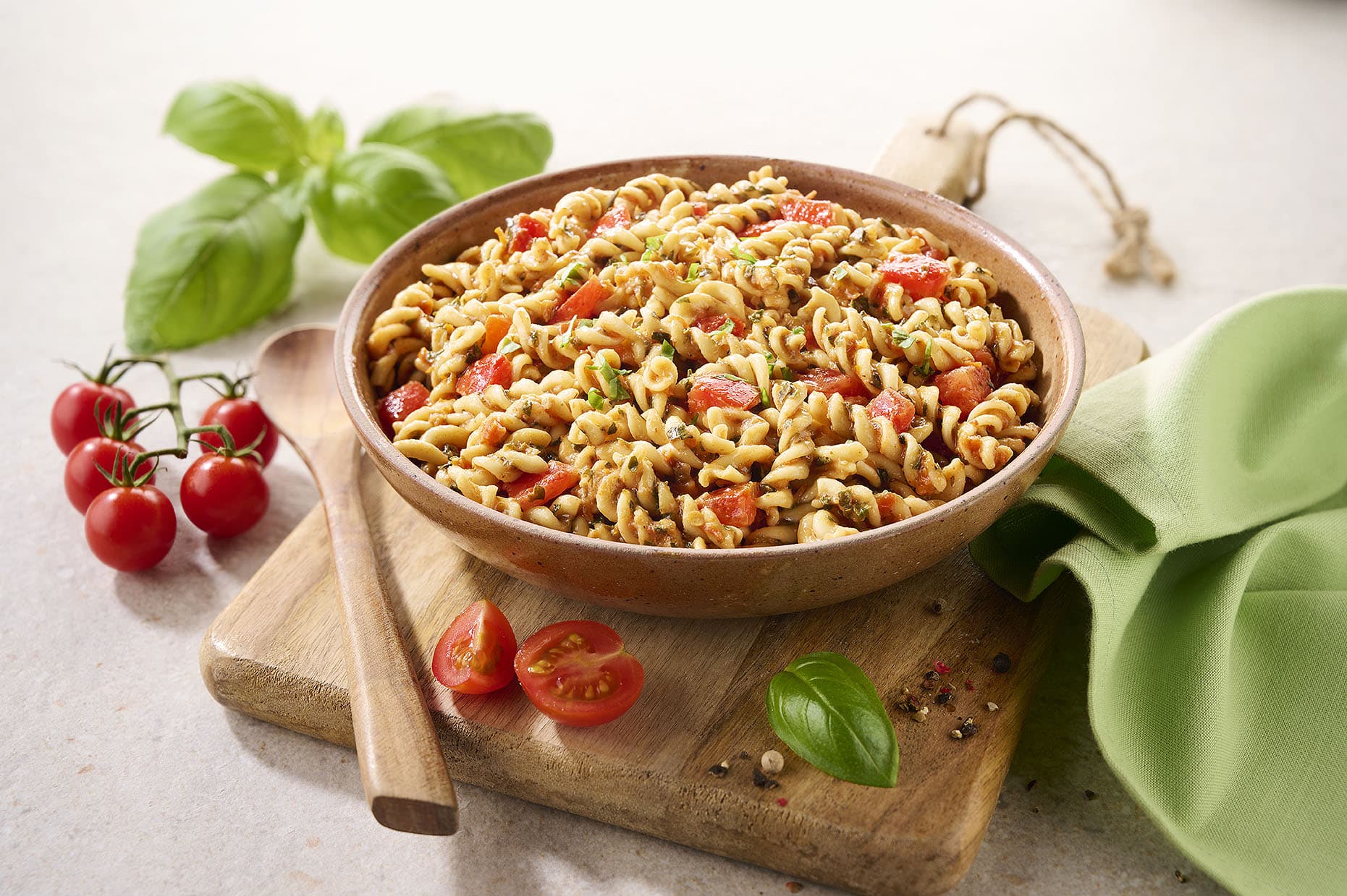 Salade de tortis à l'italienne