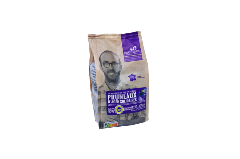 Pruneaux d'agen solidaires, 500g, avec noyau