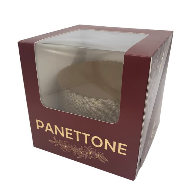 Kit emballage pour panettone (boîtes et moules souples) – Lot de 75 kits
