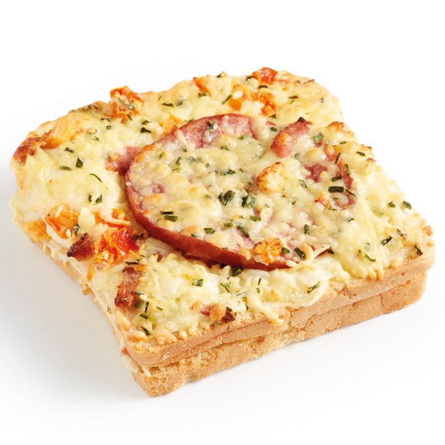 Croque bacon/tomates