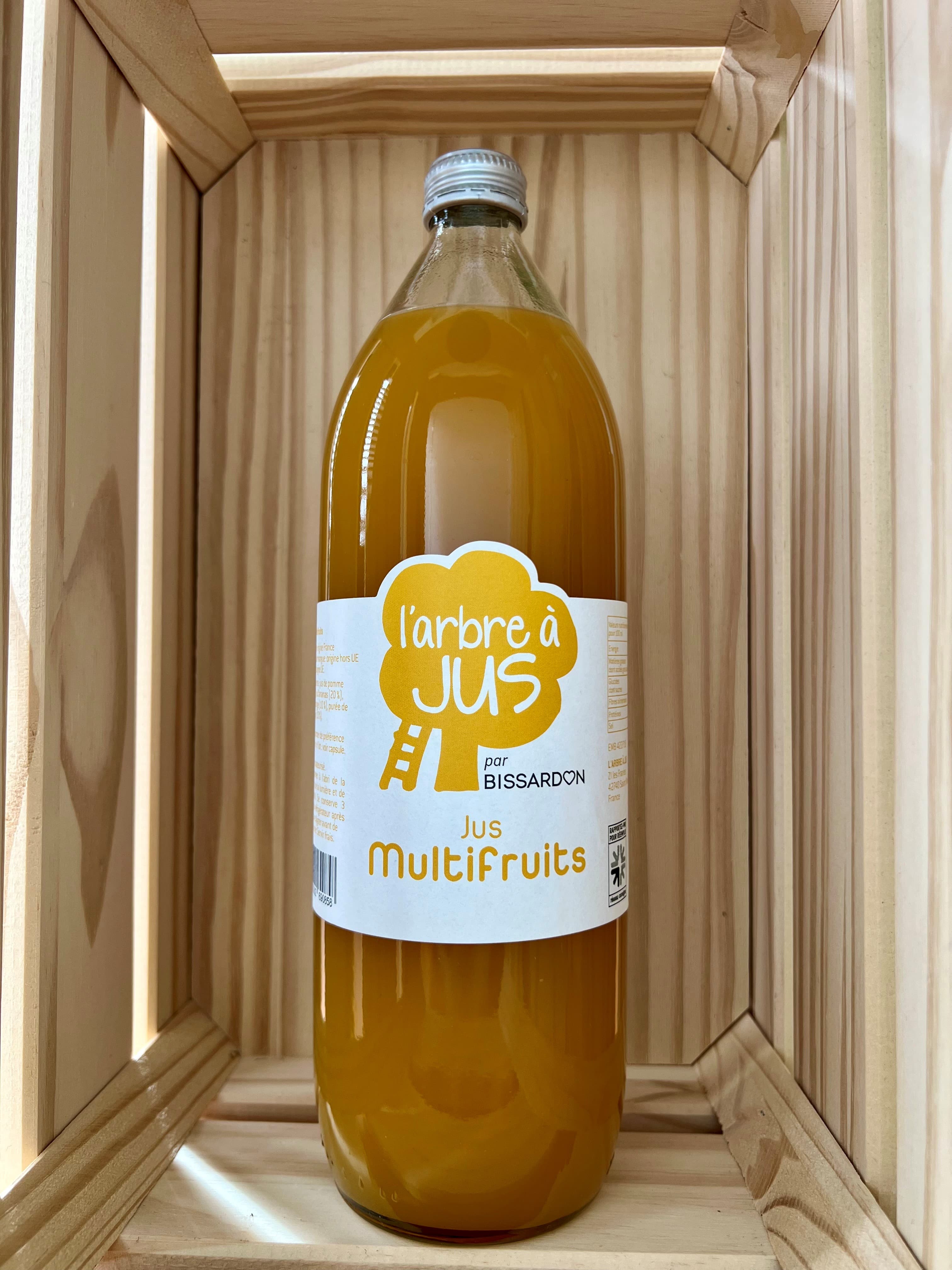 Jus multifruits 100cl, vendu par 6