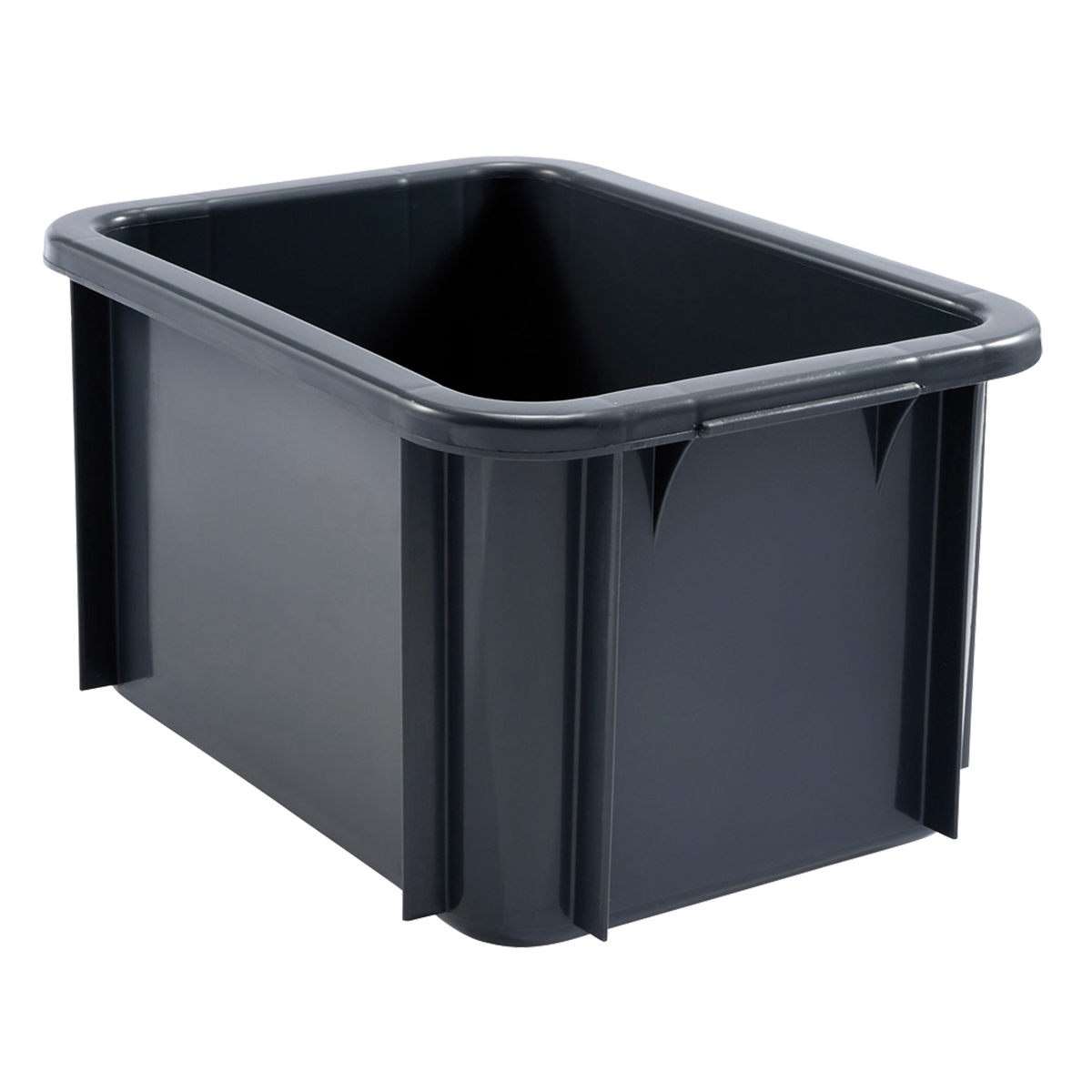 Bac rectangulaire 15 l - gris