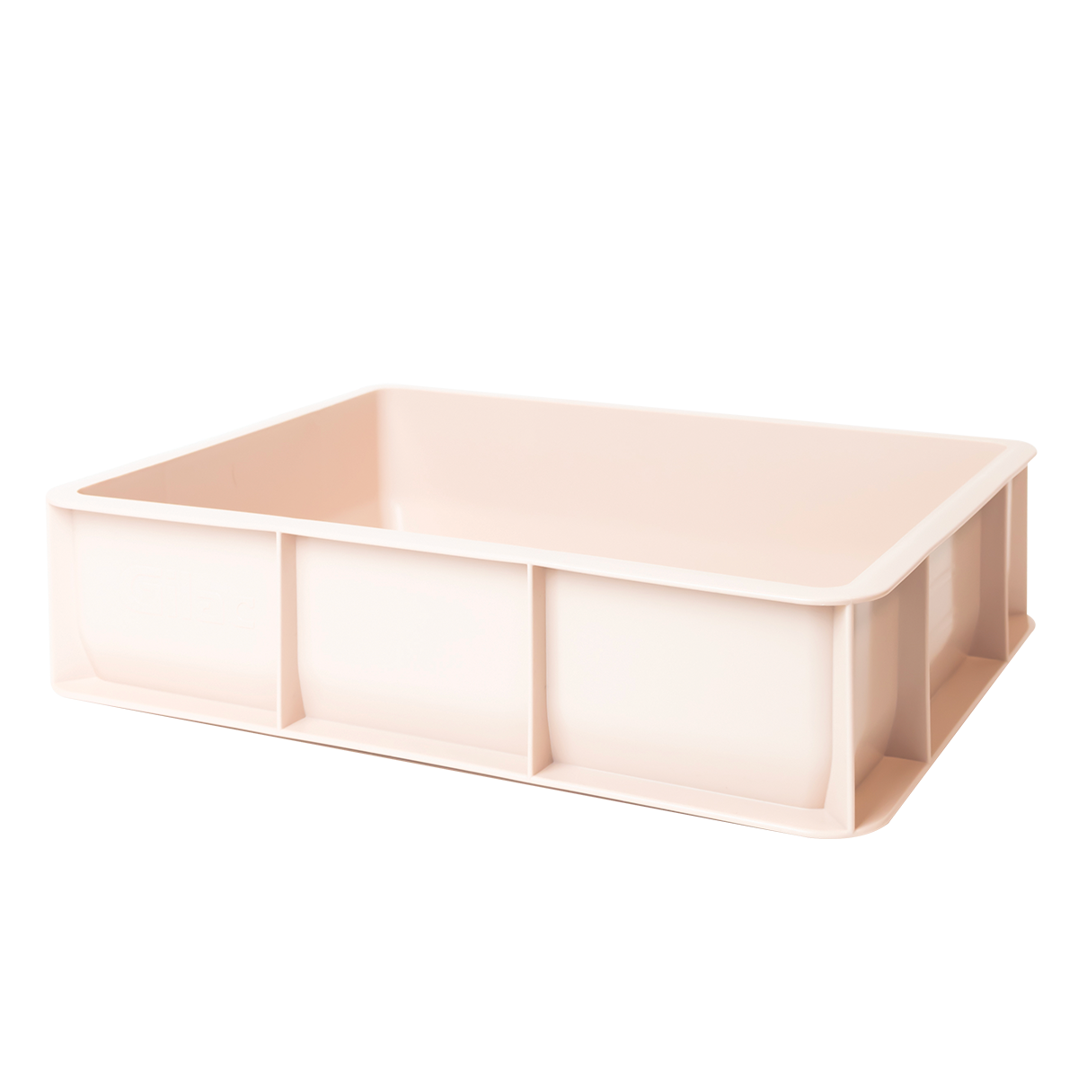 Demi bac à pâtons 400 x 300 x 100 mm 9 l - rose poudré