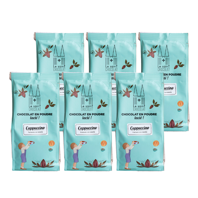 Cappuccino noisette - 6 sachets de 500g