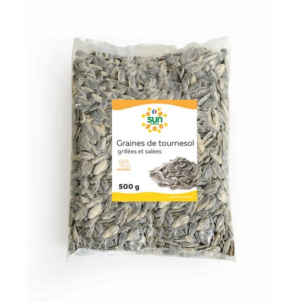 Graines de tournesol grillées salées - lot de 10