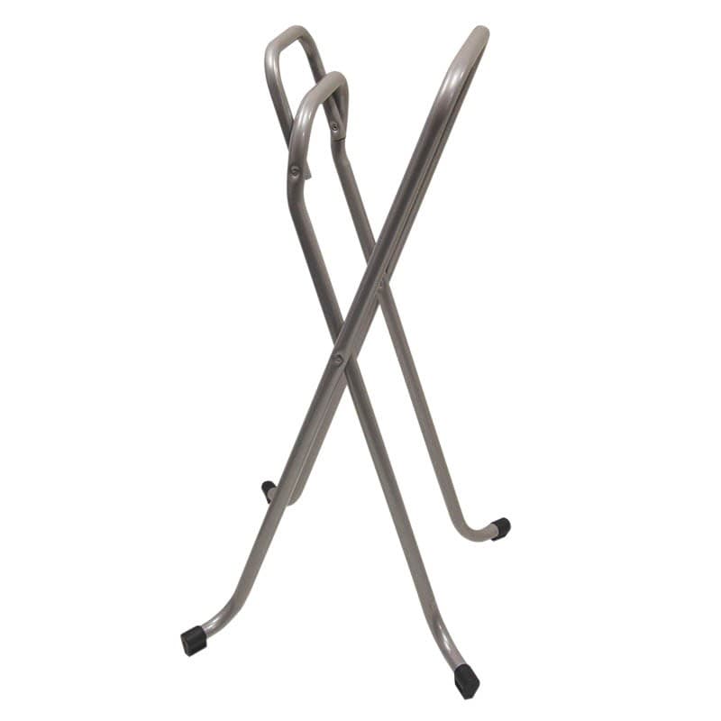 Pied de table en acier mange debout simple bretagne gris argent