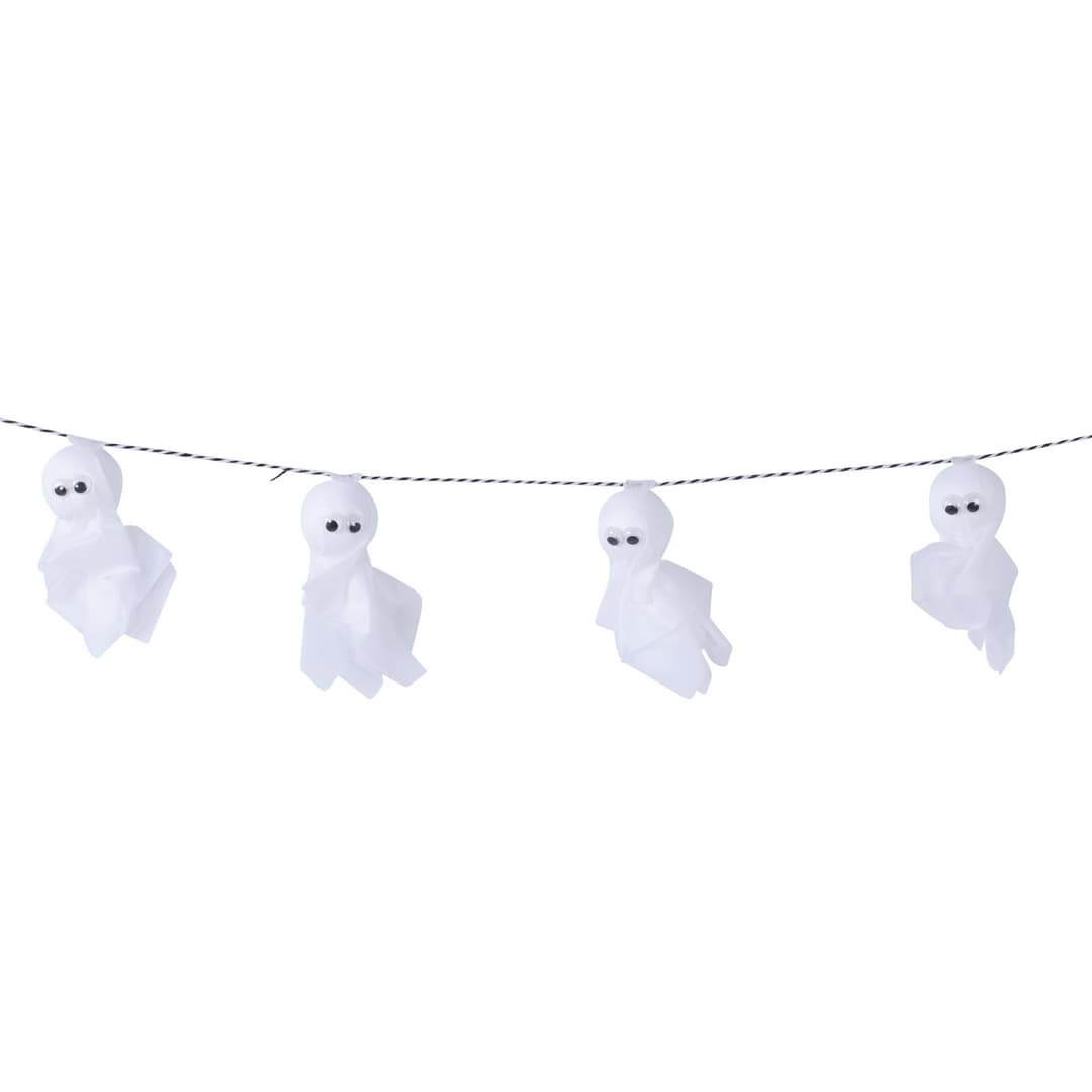 Guirlande halloween - petits fantômes - 1,5m