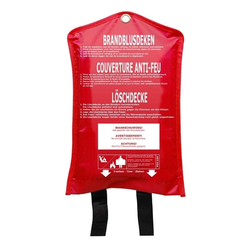 Couverture antifeu à dégagement rapide