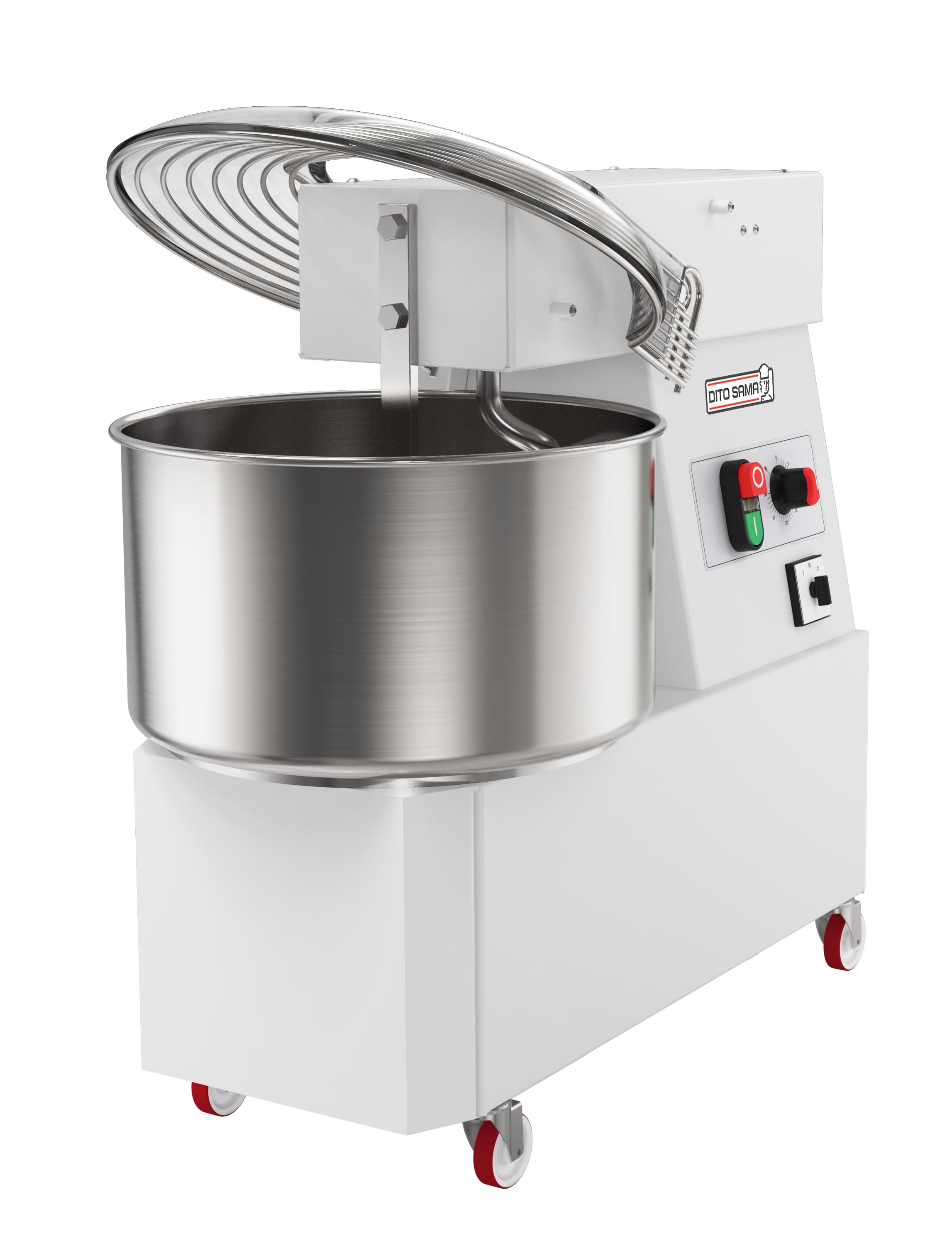 Pétrin à spirale 22 l - dito sama - triphasé - 2 vitesses