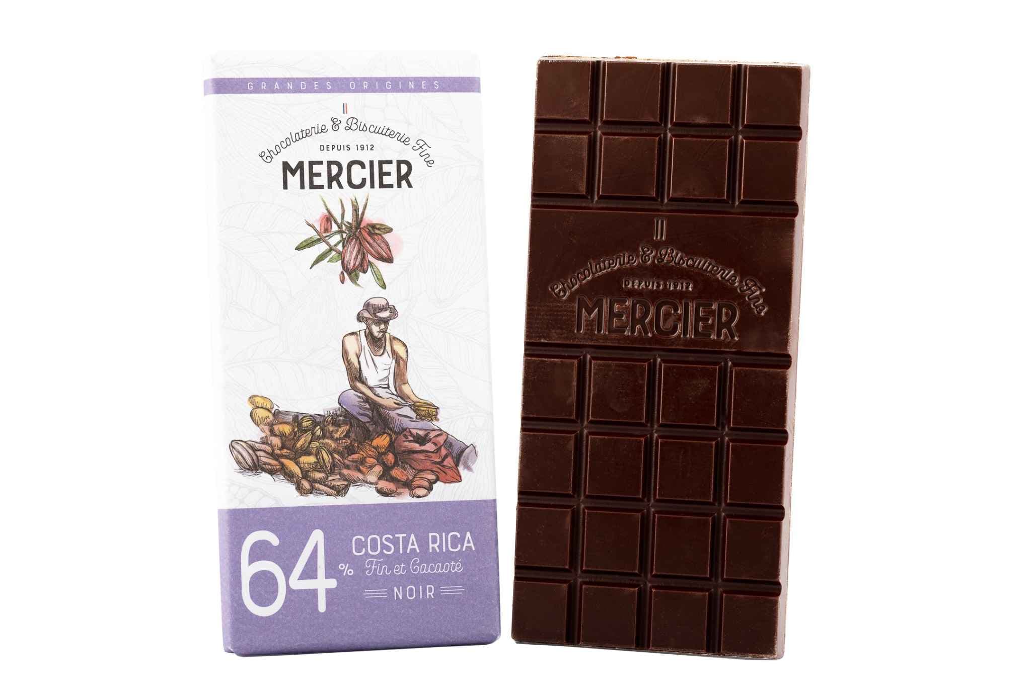 Tablette au chocolat Noir - Costa Rica 64%