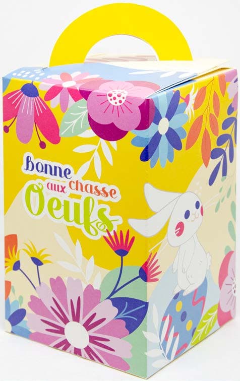 Boîte carton œuf, sans fenetre, n°2 9x9x16 cm x 25