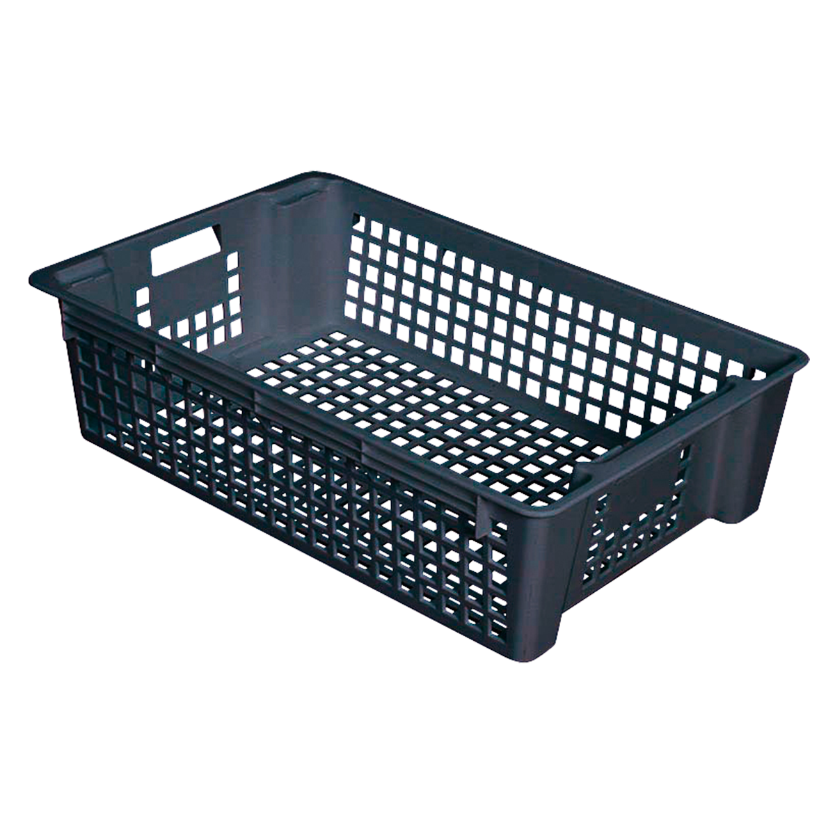 Caisse ajourée empilable emboîtable 600 x 380 x 155 mm 28 l - gris