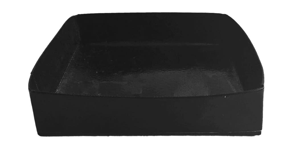 Panier bbq solide avec bordure 140x140x30mm, 2pcs