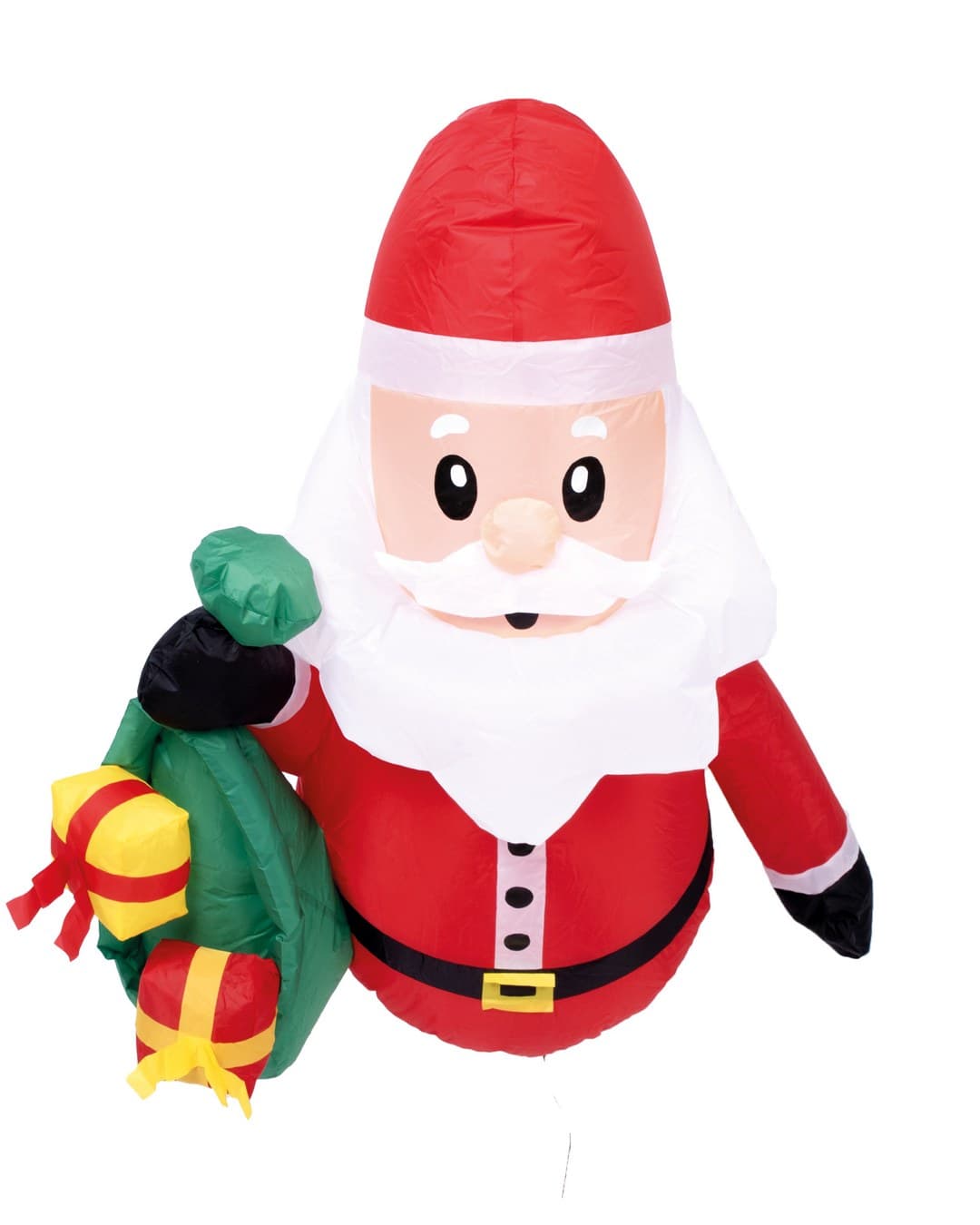 Père Noël gonflable pour fenêtre (lumineux), 105 cm