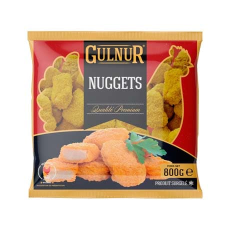 Nugget de filet de poulet gulnur halal  800g x7