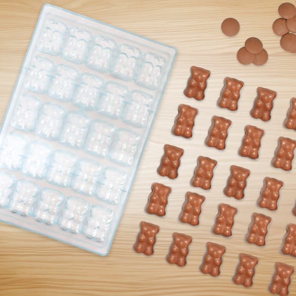 Moule bonbon chocolat ourson ps 275 x 175 mm