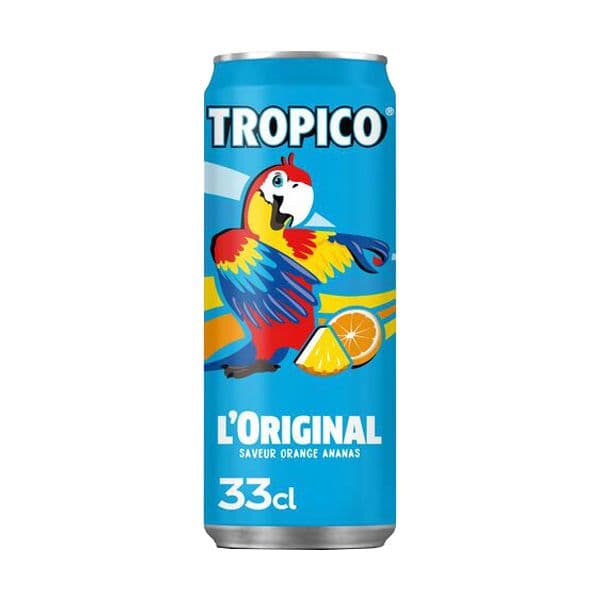 Tropico - orange ananas slim (bleu) 33cl x24