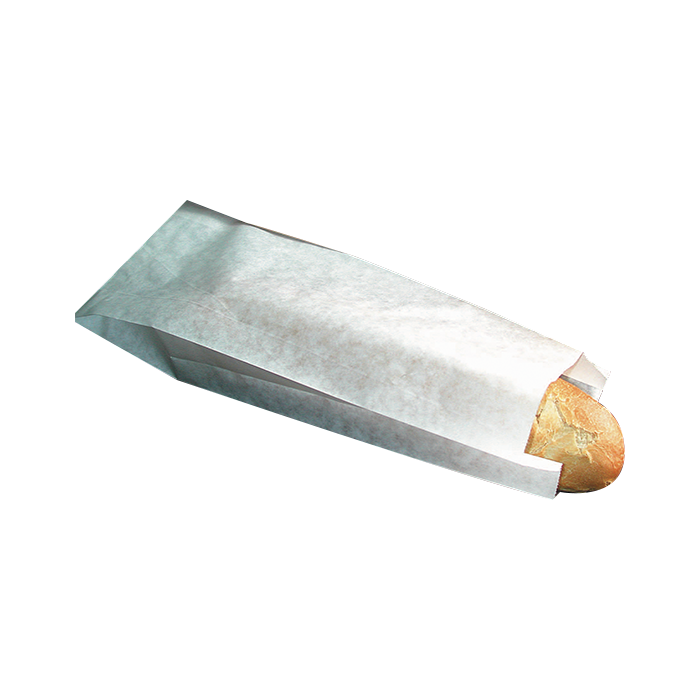 Sac sandwich papier blanc 100x40x300mm, 1000pcs
