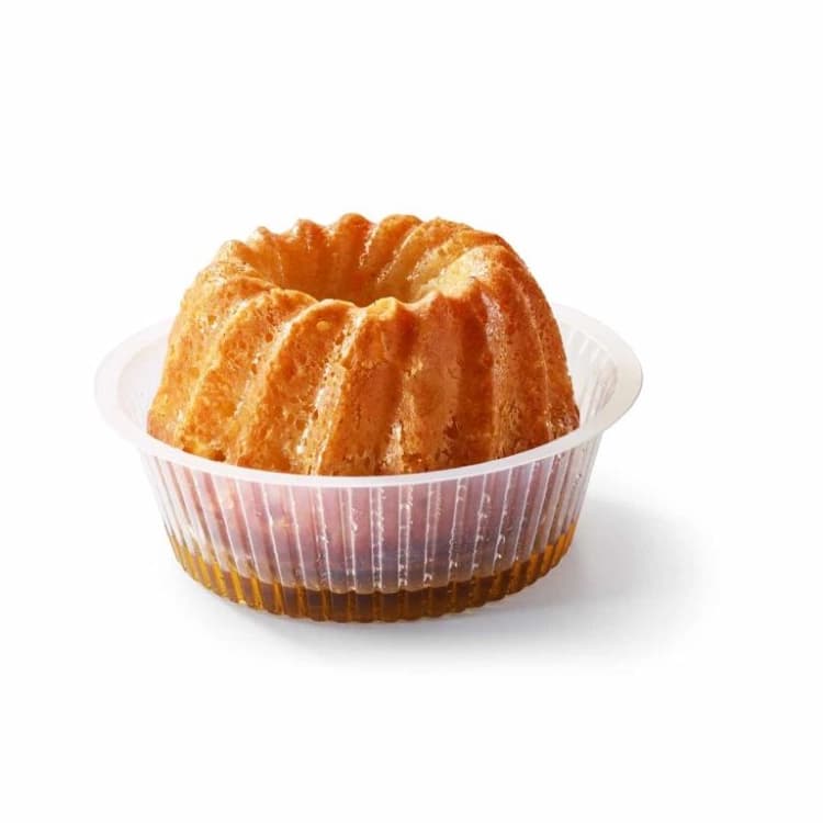 Incontournable baba au rhum façon kouglof surgelé 100  g par lot de  16