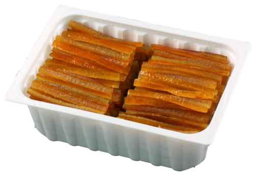 Aiguillettes d'oranges rangées 1 kg