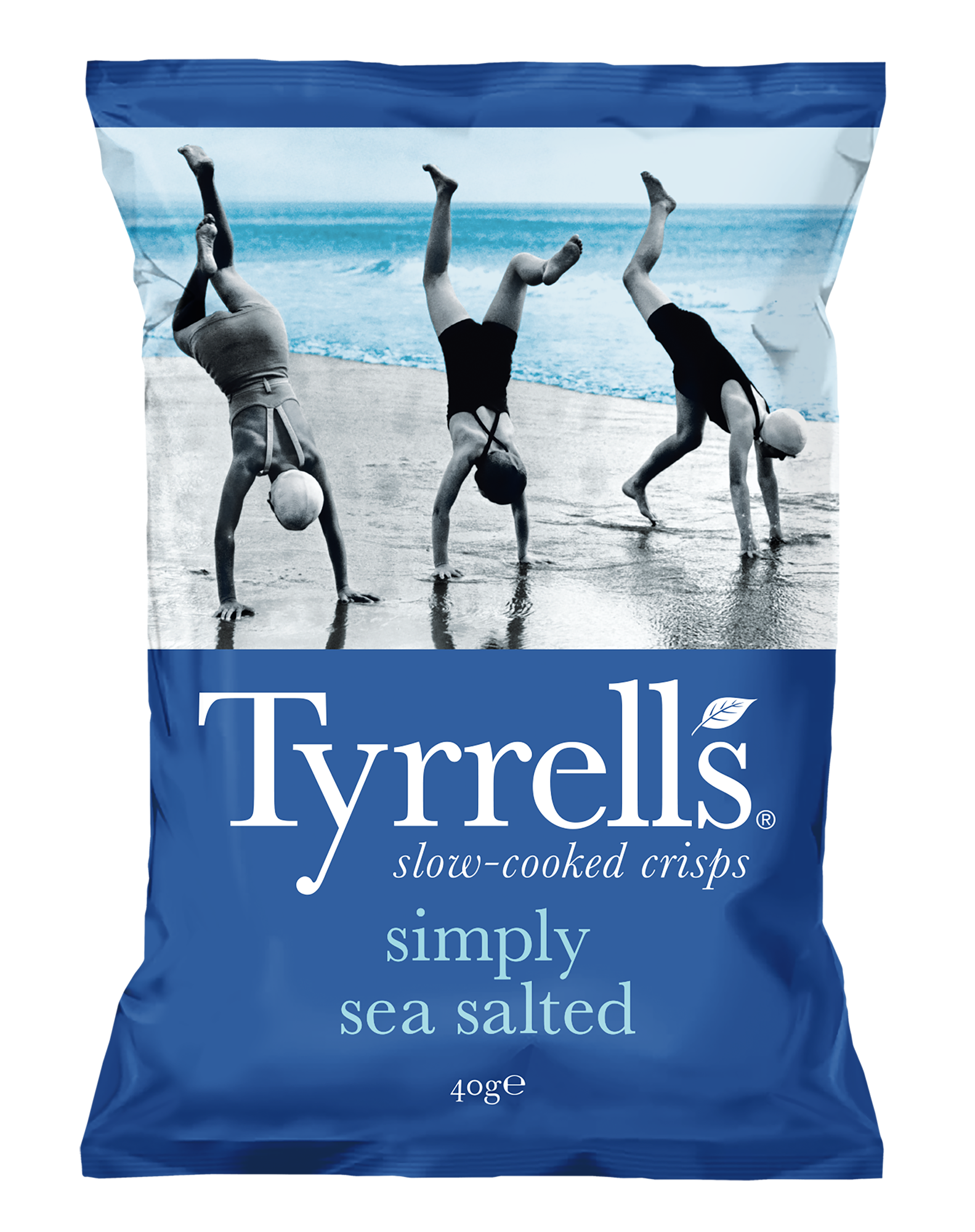 Chips légérement salée au sel de mer, 40g, carton 18 paquets
