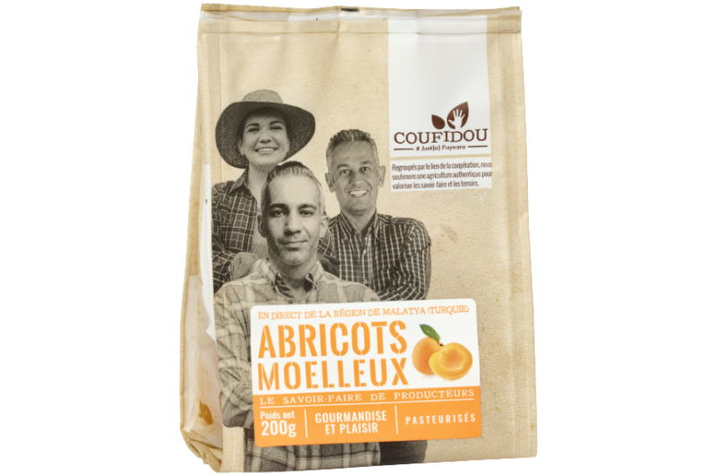 Abricots moelleux dénoyautés, 200g