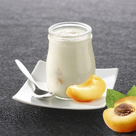 Yaourt au lait entier du jour parfum abricot, 6 pots de 180g