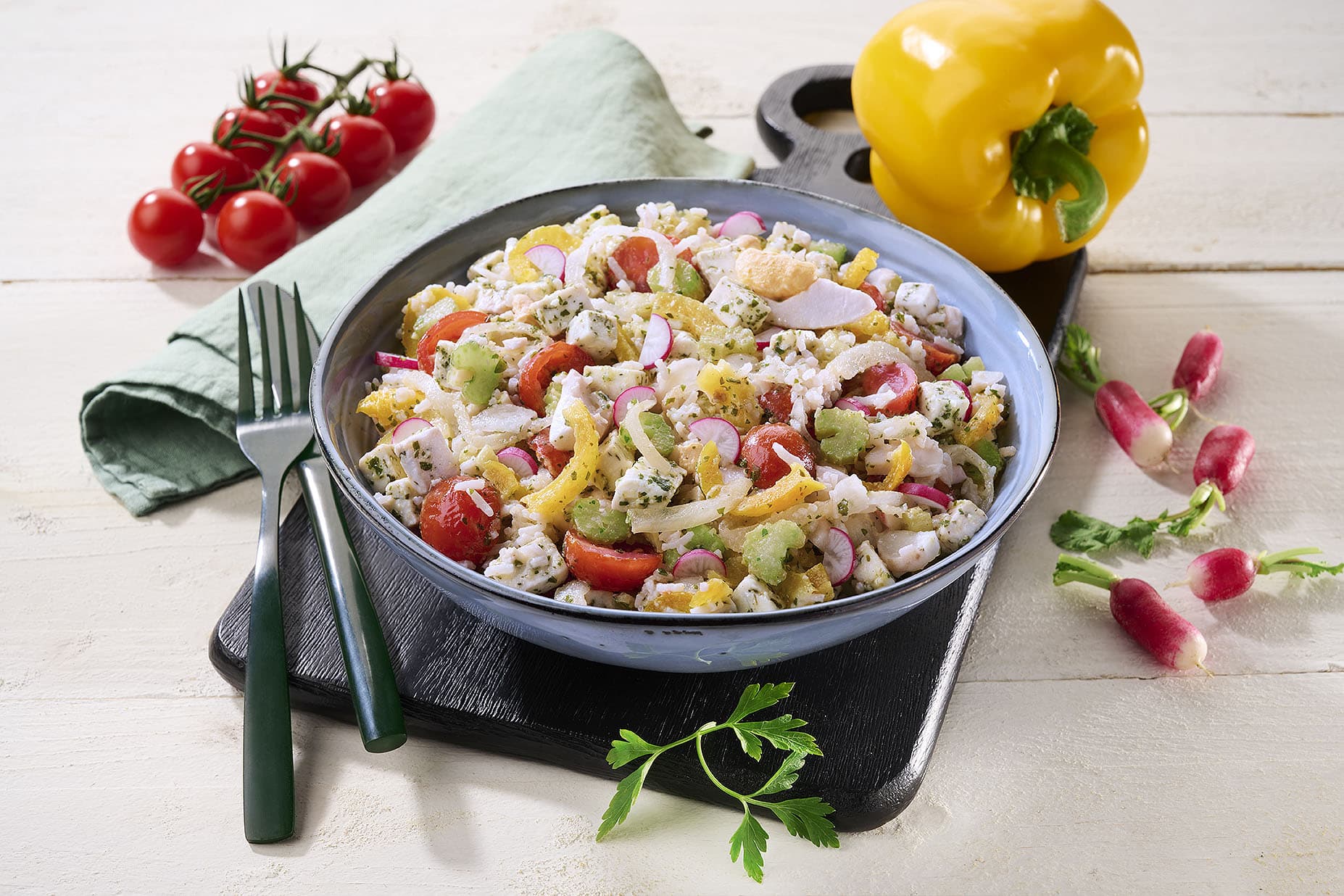 Salade printanière