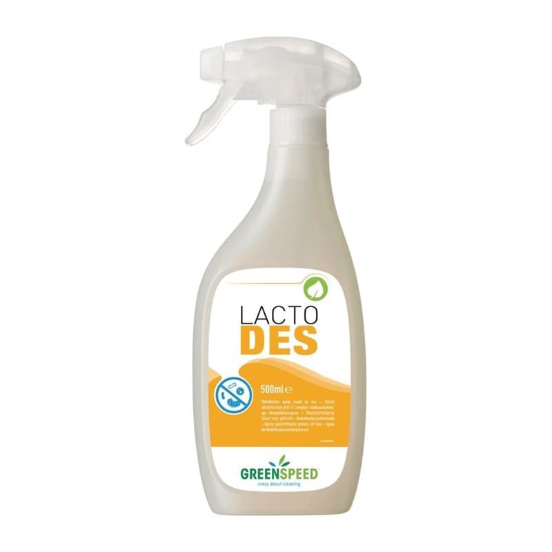 Spray désinfectant prêt à l'emploi greenspeed 500ml (lot de 3)