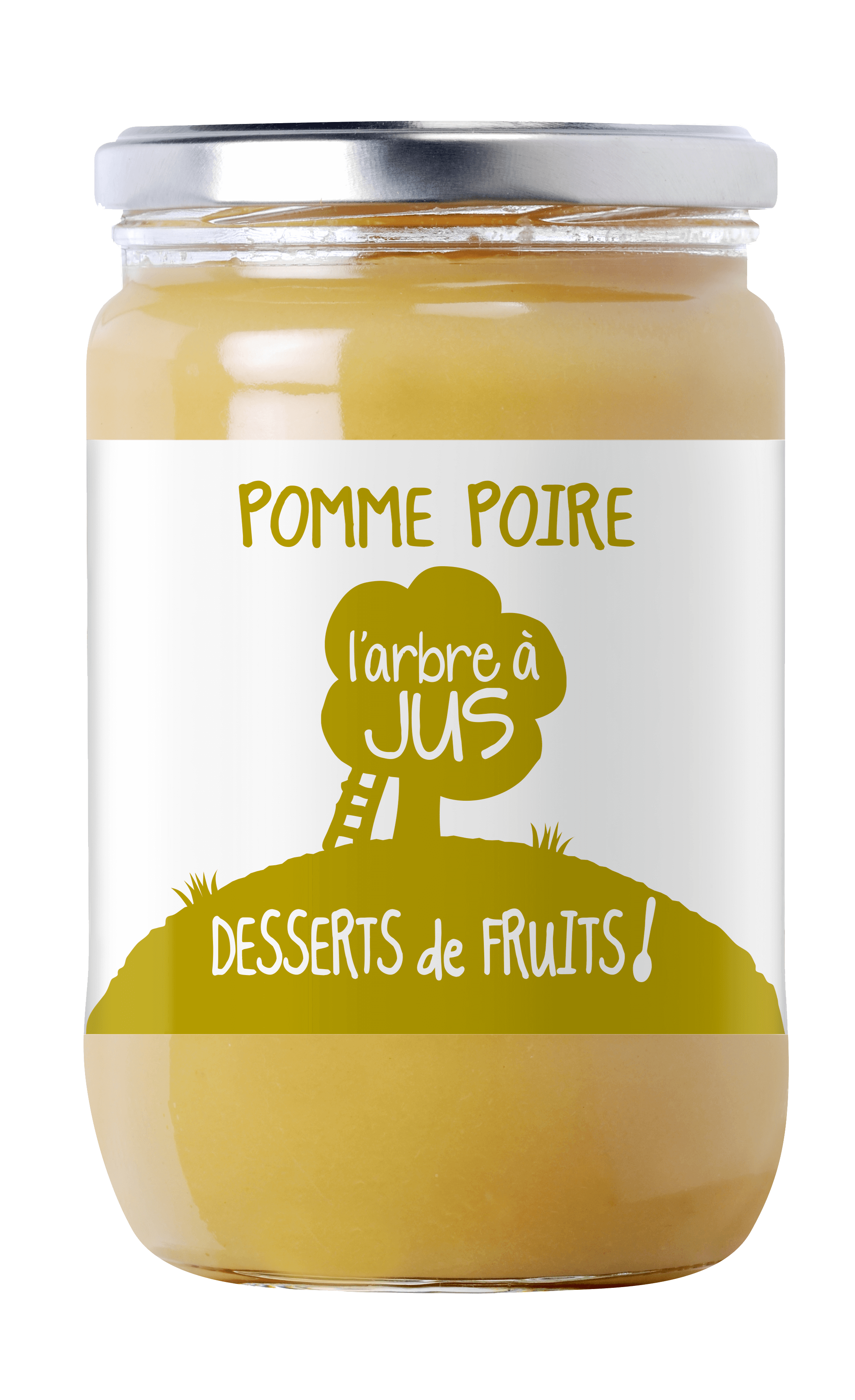 Dessert de pomme poire 620g vendu par 12