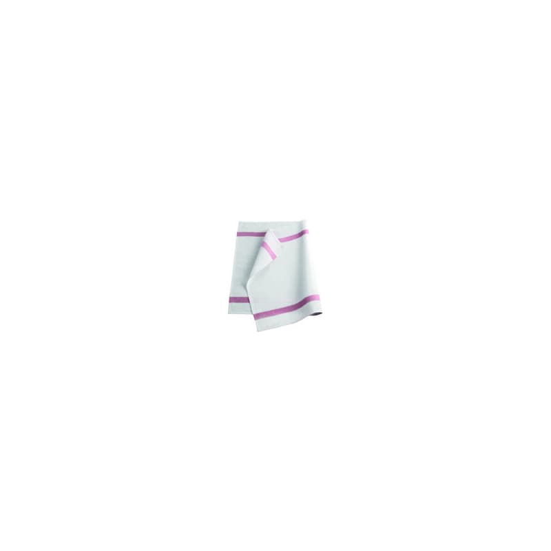 Torchon | liteau rose| 100% coton | lot de 12