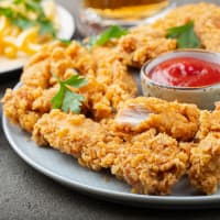 Tenders de poulet cornflakes halal surgelé - 1kg
