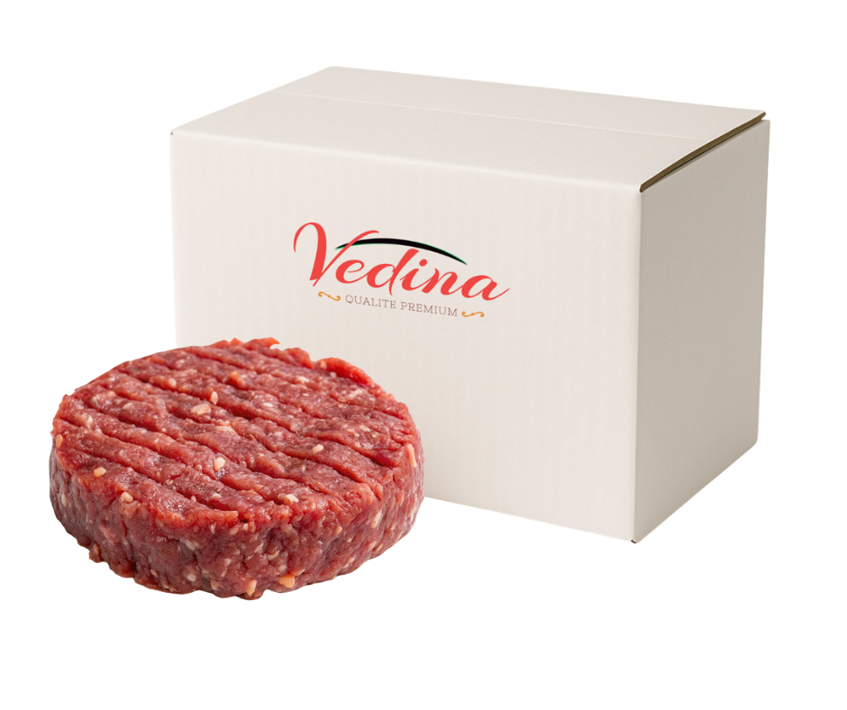 Burger nature 70% viande vedina halal 45g x54